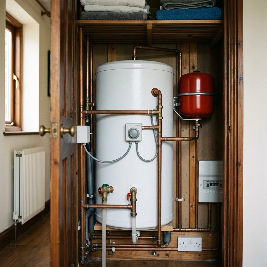 Hot water cylinders
